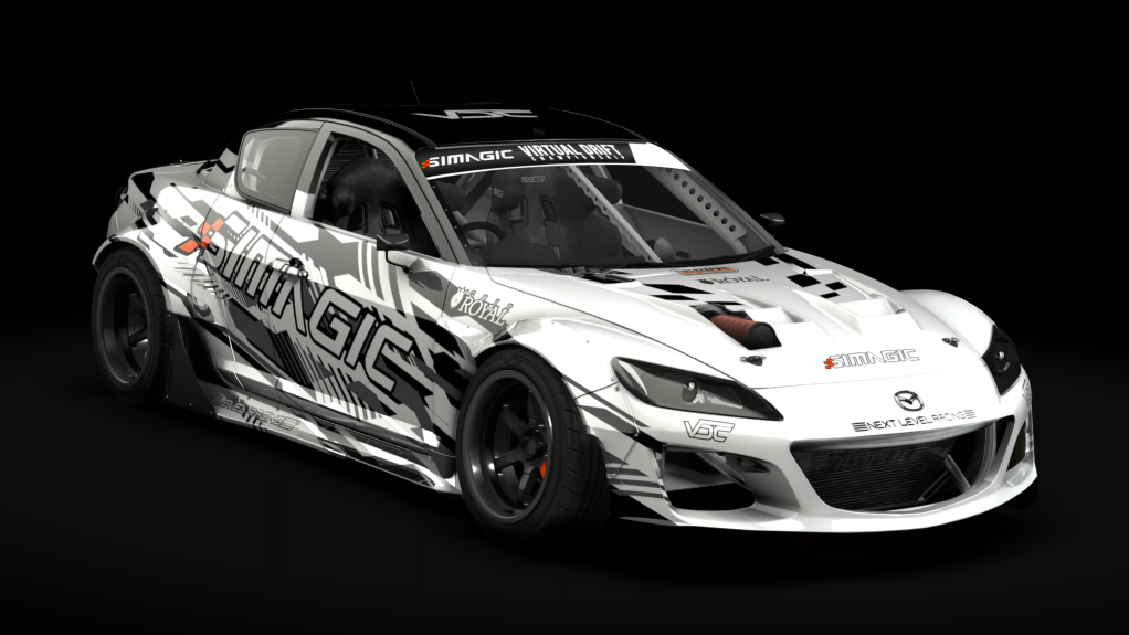 VDC Mazda RX-8 Public 3.0, skin VDC White