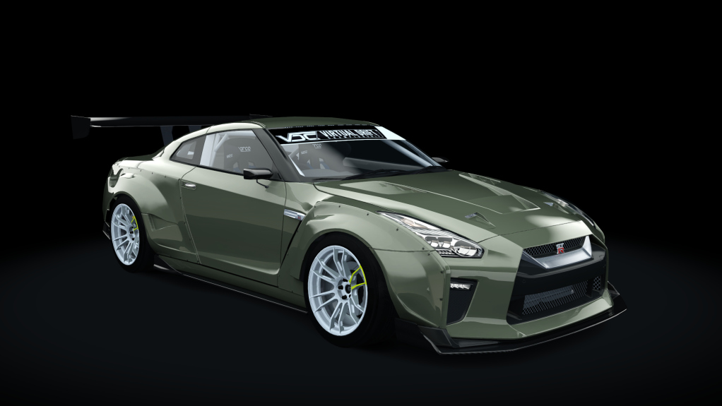 VDC Nissan GT-R DAMD Public 2.0, skin 08_millennium_jade