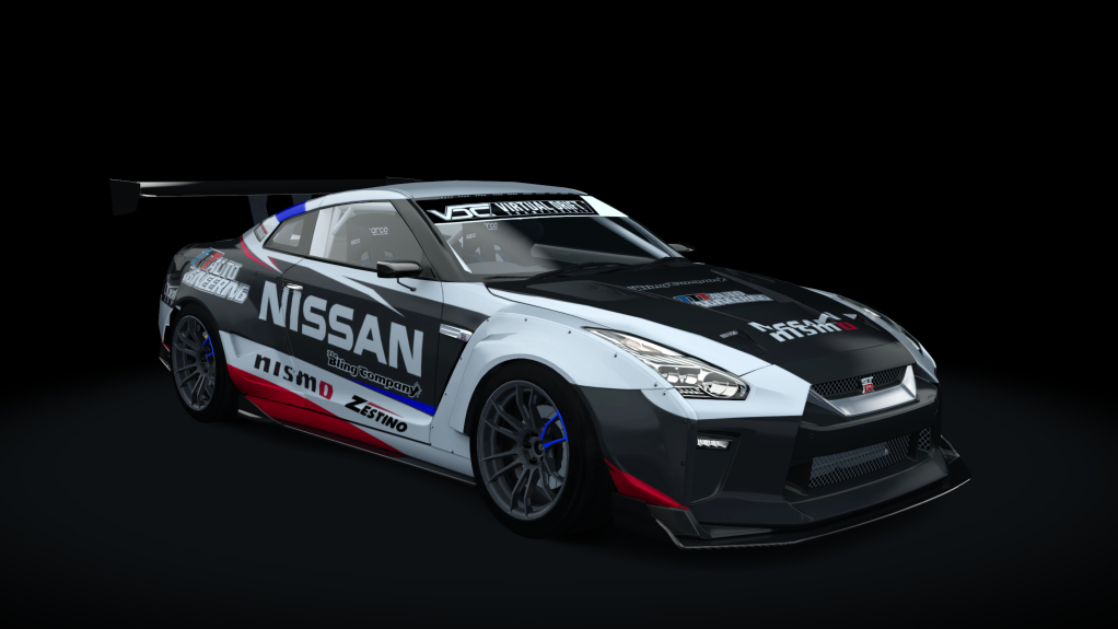 VDC Nissan GT-R DAMD Public 2.0, skin Darren Kelly GT-R