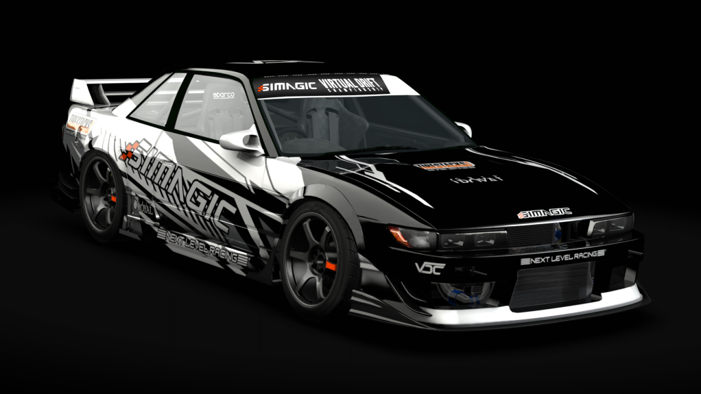 VDC Nissan Silvia PS13 Public 2.0, skin VDC Black