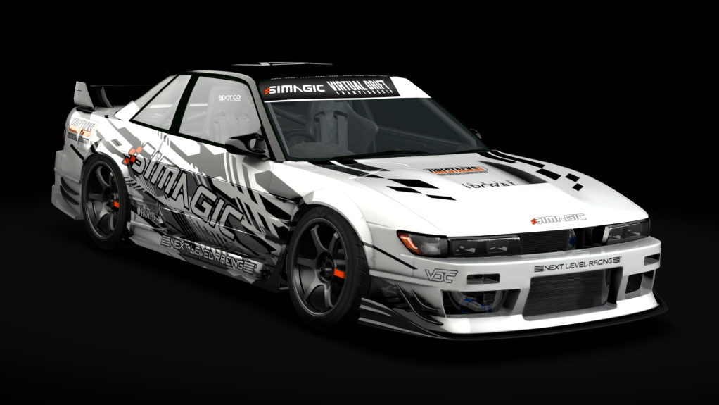 VDC Nissan Silvia PS13 Public 2.0, skin VDC White