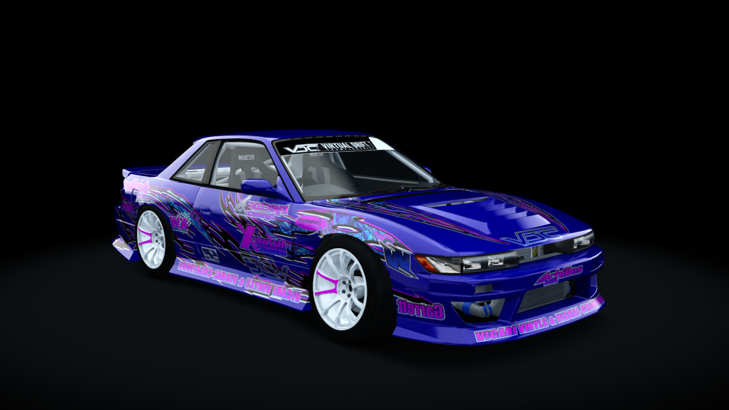 VDC Nissan Silvia PS13 Public 2.0, skin vicari_vinyls_vdc