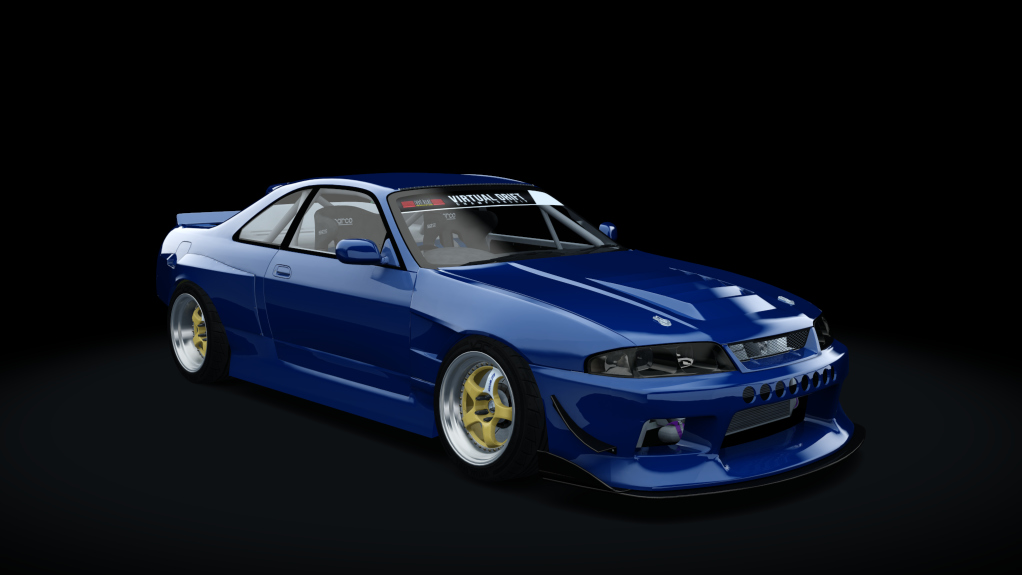 VDC Nissan Skyline R33 Public 3.0, skin 00_bayside_blue