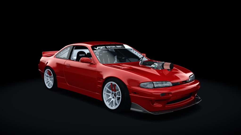 VDC Nissan Silvia S14 Zenki 2.0, skin 01_active_red