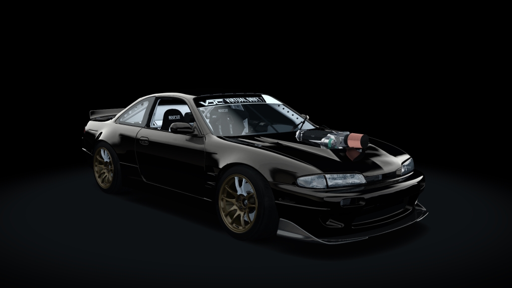 VDC Nissan Silvia S14 Zenki 2.0, skin 03_black_pearl