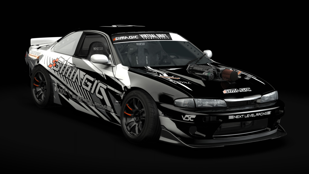 VDC Nissan Silvia S14 Zenki 2.0, skin VDC Black