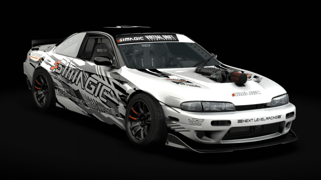 VDC Nissan Silvia S14 Zenki 2.0, skin VDC White