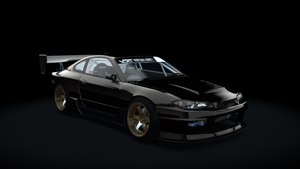 VDC Nissan Silvia S15 Public 2.0, skin 03_black_pearl