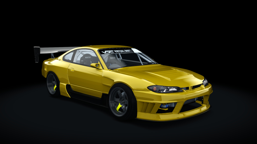 VDC Nissan Silvia S15 Public 2.0, skin 04_lightning_yellow