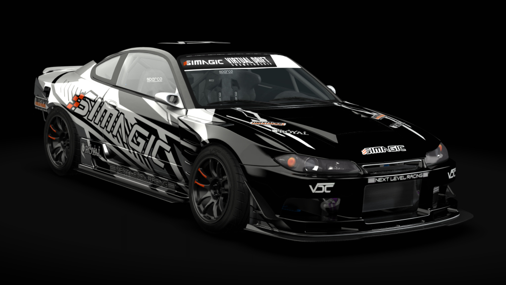 VDC Nissan Silvia S15 Public 2JZ 3.0, skin VDC Black