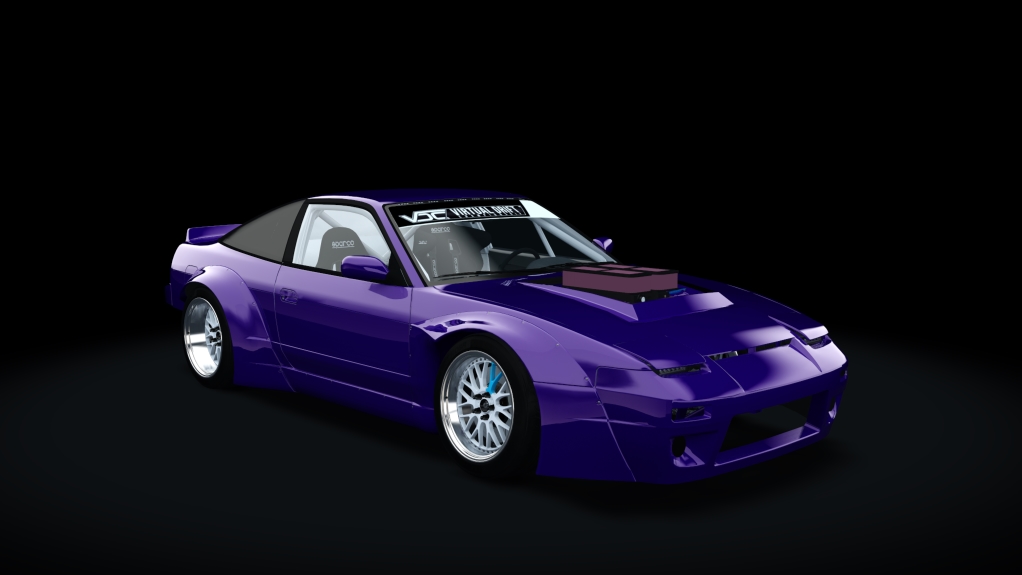 VDC Nissan Silvia RPS13 Public 2.0, skin 07_midnight_purple_ii