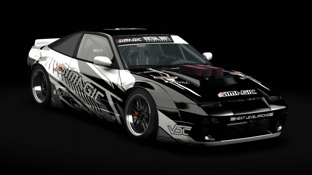 VDC Nissan Silvia RPS13 Public 2.0, skin VDC Black