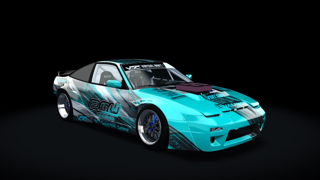 VDC Nissan Silvia RPS13 Public 2.0, skin VDC_Andreas_Blue