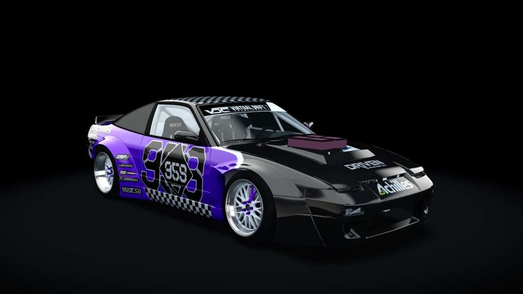 VDC Nissan Silvia RPS13 Public 2.0, skin matt_coffman