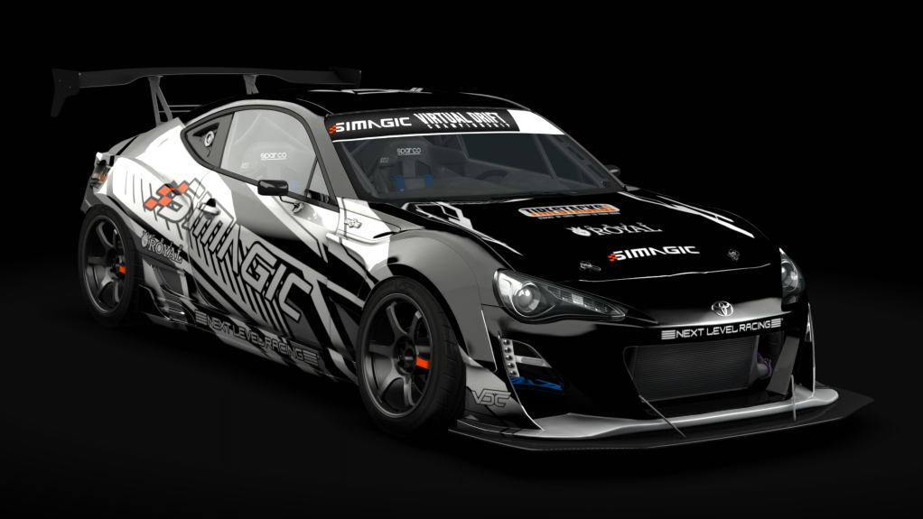 VDC Toyota GT86 Public 2.0, skin VDC Black