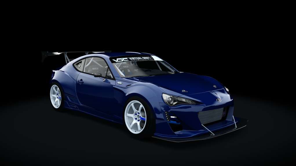 VDC Toyota GT86 Public 2.0, skin gravity_blue