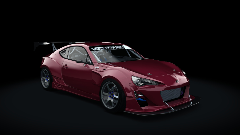 VDC Toyota GT86 Public 2.0, skin ignition_red