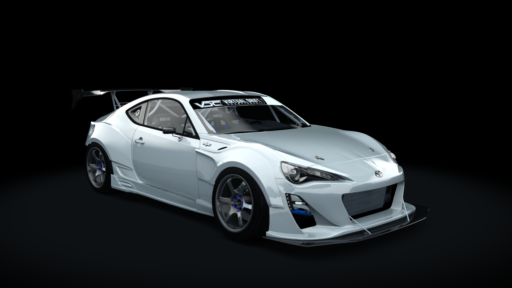 VDC Toyota GT86 Public 2.0, skin super_white