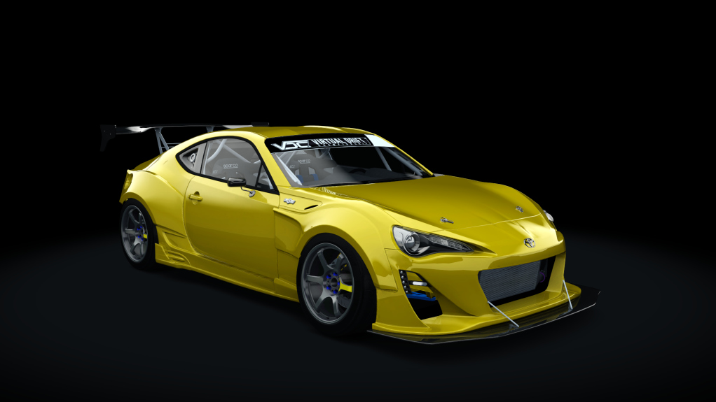 VDC Toyota GT86 Public 2.0, skin yellow