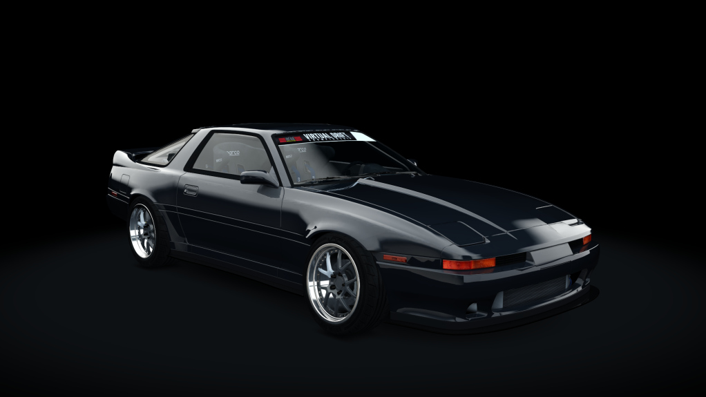 VDC Toyota Supra A70 Public 3.0, skin crystal_black