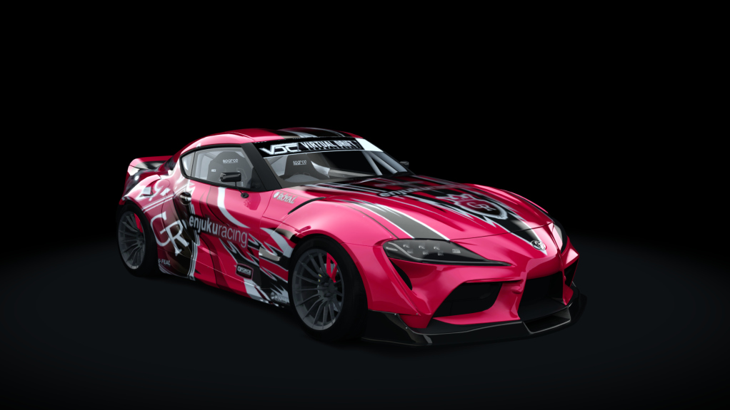 VDC Toyota Supra A90 Public 2.0, skin VDC ANDREAS RED