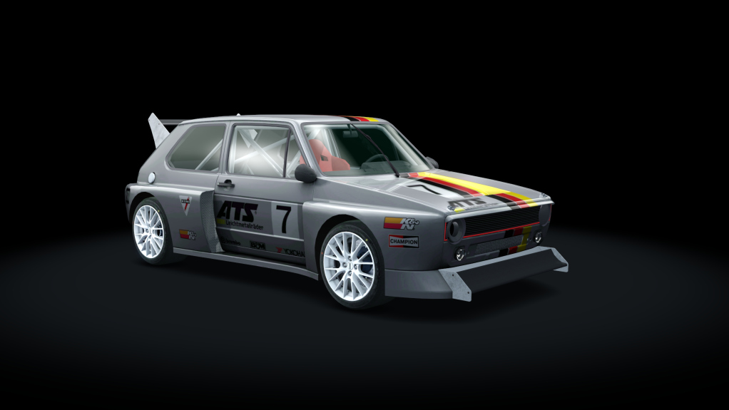 Volkswagen GOLF MK1 RACING, skin 02