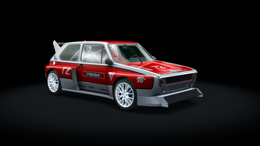 Volkswagen GOLF MK1 RACING, skin 04