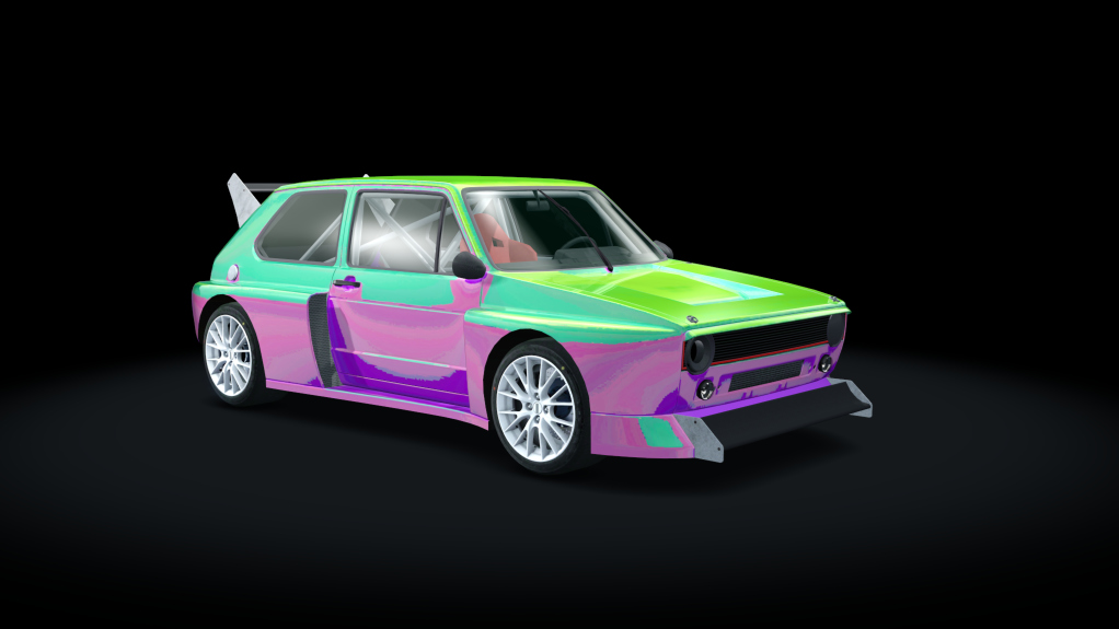 Volkswagen GOLF MK1 RACING, skin 06