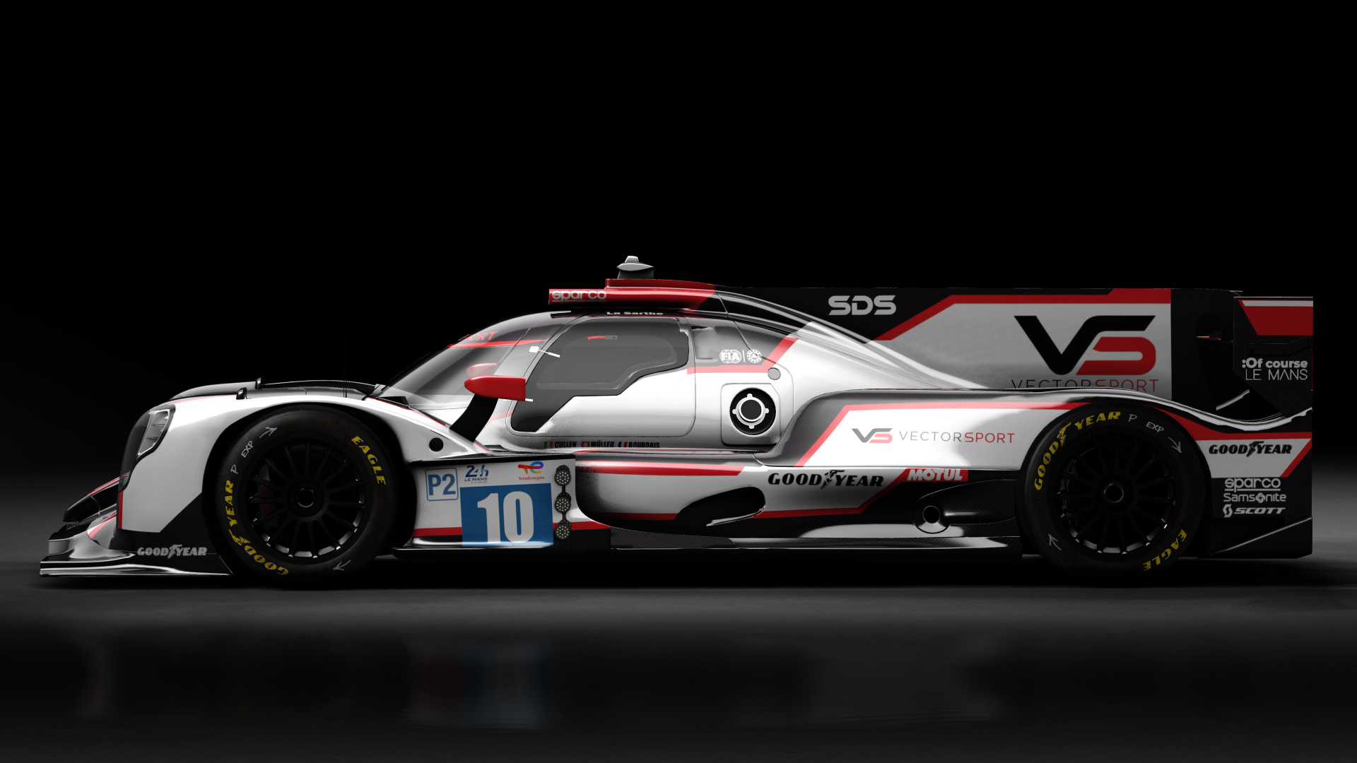 2022 Oreca 07 LMP2, skin 2022 #10 Vector Sport LM24