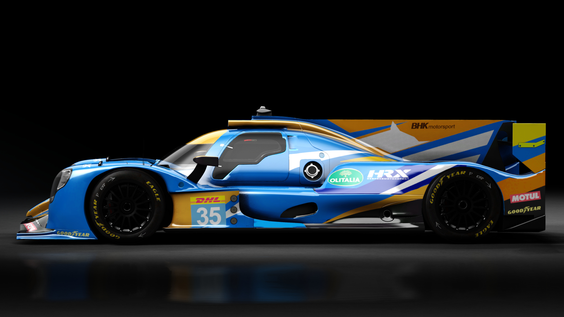 2022 Oreca 07 LMP2, skin 2022 #35 BHK Motorsport ELMS