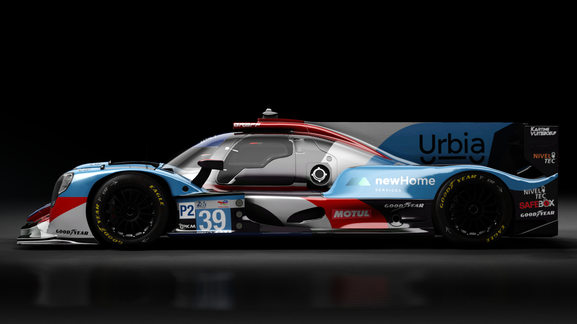 2022 Oreca 07 LMP2, skin 2022 #39 Graff Racing LM24