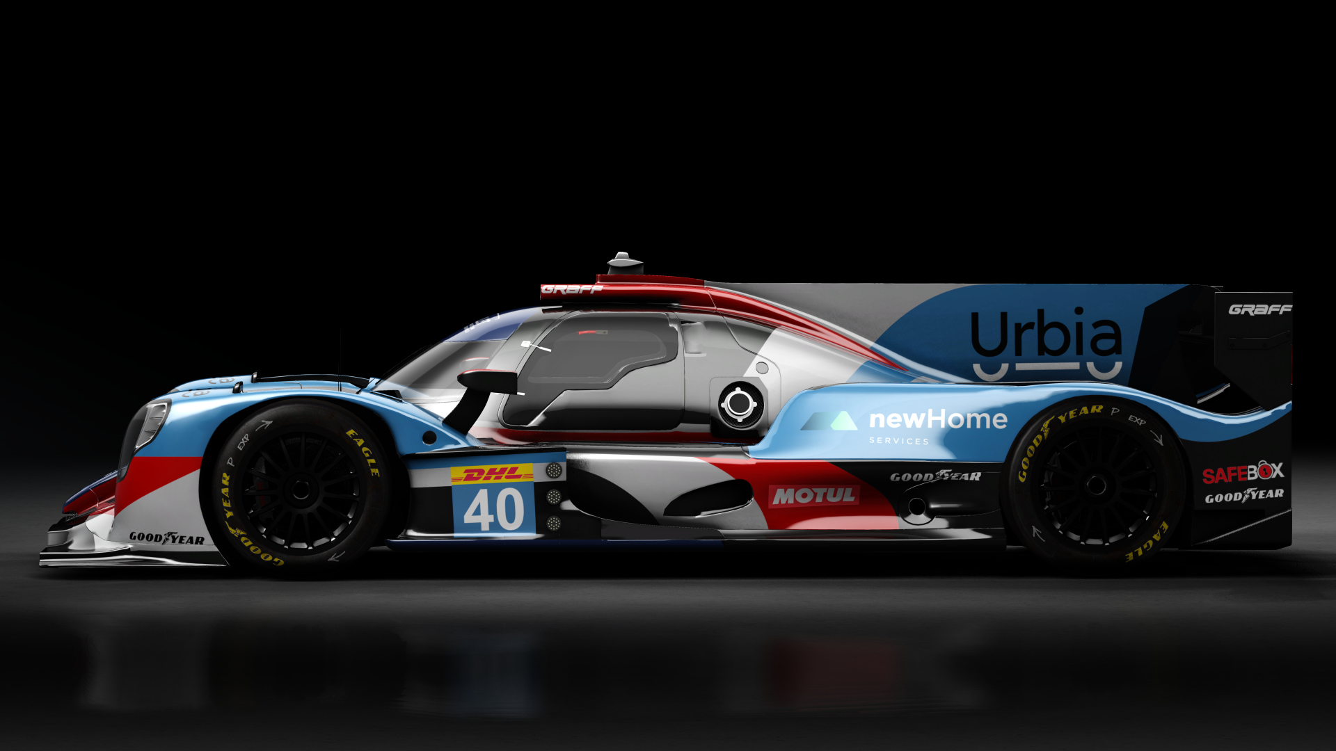 2022 Oreca 07 LMP2, skin 2022 #40 Graff Racing ELMS