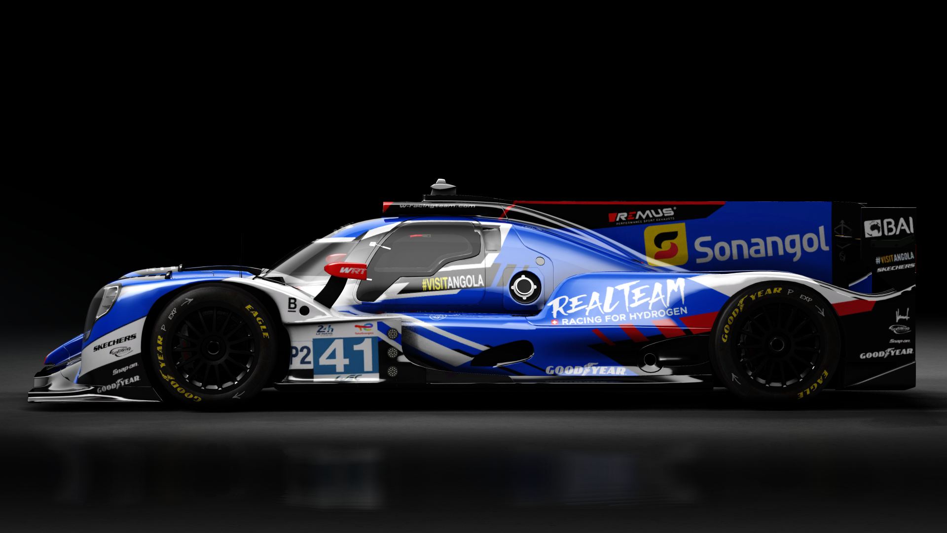 2022 Oreca 07 LMP2, skin 2022 #41 Real Team by WRT LM24